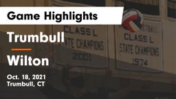 Trumbull  vs Wilton  Game Highlights - Oct. 18, 2021