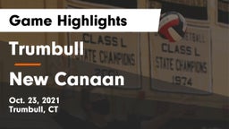Trumbull  vs New Canaan  Game Highlights - Oct. 23, 2021