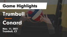 Trumbull  vs Conard  Game Highlights - Nov. 11, 2021