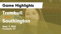 Trumbull  vs Southington  Game Highlights - Sept. 9, 2022