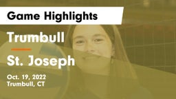 Trumbull  vs St. Joseph  Game Highlights - Oct. 19, 2022