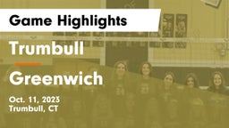 Trumbull  vs Greenwich  Game Highlights - Oct. 11, 2023