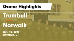 Trumbull  vs Norwalk  Game Highlights - Oct. 18, 2023