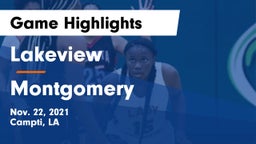 Lakeview  vs Montgomery  Game Highlights - Nov. 22, 2021