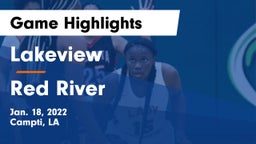Lakeview  vs Red River  Game Highlights - Jan. 18, 2022