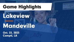 Lakeview  vs Mandeville  Game Highlights - Oct. 22, 2023