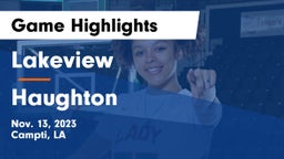 Lakeview  vs Haughton  Game Highlights - Nov. 13, 2023