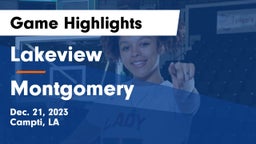 Lakeview  vs Montgomery  Game Highlights - Dec. 21, 2023