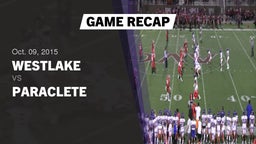 Recap: Westlake  vs. Paraclete High 2015