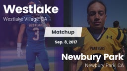 Matchup: Westlake  vs. Newbury Park  2017