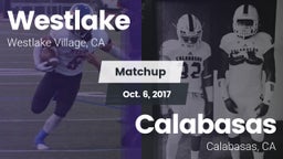 Matchup: Westlake  vs. Calabasas  2017