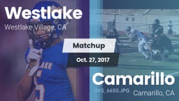 Matchup: Westlake  vs. Camarillo  2017