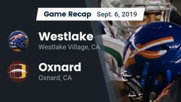 Recap: Westlake  vs. Oxnard  2019