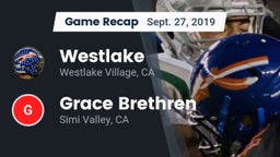 Recap: Westlake  vs. Grace Brethren  2019