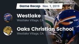 Recap: Westlake  vs. Oaks Christian School 2019