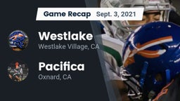 Recap: Westlake  vs. Pacifica  2021