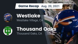 Recap: Westlake  vs. Thousand Oaks  2021