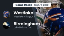 Recap: Westlake  vs. Birmingham  2022