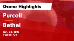 Purcell  vs Bethel  Game Highlights - Jan. 24, 2020