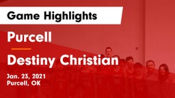 Purcell  vs Destiny Christian  Game Highlights - Jan. 23, 2021