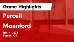 Purcell  vs Mannford  Game Highlights - Jan. 4, 2024