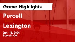 Purcell  vs Lexington  Game Highlights - Jan. 12, 2024