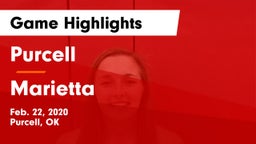 Purcell  vs Marietta  Game Highlights - Feb. 22, 2020