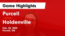 Purcell  vs Holdenville Game Highlights - Feb. 28, 2020