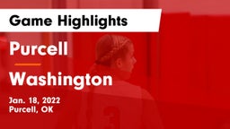 Purcell  vs Washington  Game Highlights - Jan. 18, 2022
