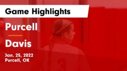 Purcell  vs Davis  Game Highlights - Jan. 25, 2022