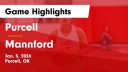 Purcell  vs Mannford  Game Highlights - Jan. 5, 2024
