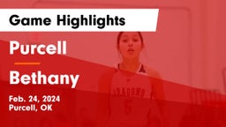 Purcell  vs Bethany  Game Highlights - Feb. 24, 2024