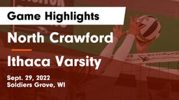 North Crawford  vs Ithaca Varsity Game Highlights - Sept. 29, 2022