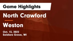 North Crawford  vs Weston  Game Highlights - Oct. 13, 2022