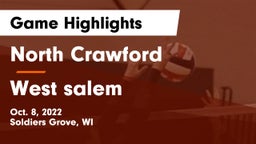 North Crawford  vs West salem Game Highlights - Oct. 8, 2022