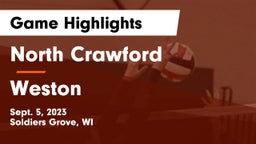 North Crawford  vs Weston  Game Highlights - Sept. 5, 2023