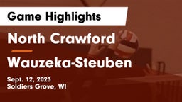 North Crawford  vs Wauzeka-Steuben  Game Highlights - Sept. 12, 2023