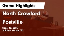 North Crawford  vs Postville Game Highlights - Sept. 16, 2023