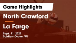 North Crawford  vs La Farge Game Highlights - Sept. 21, 2023