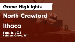 North Crawford  vs Ithaca  Game Highlights - Sept. 26, 2023