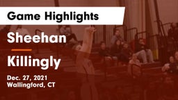Sheehan  vs Killingly  Game Highlights - Dec. 27, 2021
