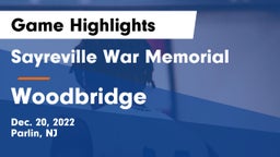 Sayreville War Memorial  vs Woodbridge  Game Highlights - Dec. 20, 2022