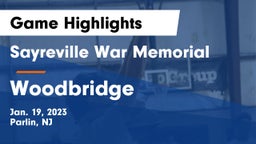 Sayreville War Memorial  vs Woodbridge  Game Highlights - Jan. 19, 2023