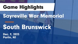 Sayreville War Memorial  vs South Brunswick  Game Highlights - Dec. 9, 2023