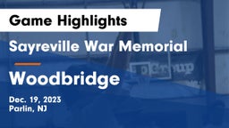 Sayreville War Memorial  vs Woodbridge  Game Highlights - Dec. 19, 2023