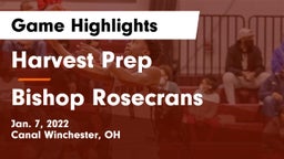 Harvest Prep  vs Bishop Rosecrans  Game Highlights - Jan. 7, 2022