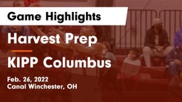 Harvest Prep  vs KIPP Columbus  Game Highlights - Feb. 26, 2022