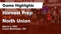 Harvest Prep  vs North Union  Game Highlights - March 4, 2022