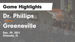 Dr. Phillips  vs Greeneville  Game Highlights - Dec. 29, 2021