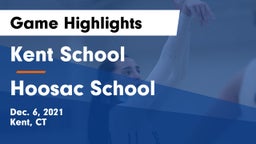 Kent School vs Hoosac School Game Highlights - Dec. 6, 2021
